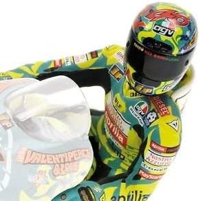 Minichamps 312990076 - Figurine Riding - Valentino Rossi, 250CCM GP Mugello, Massstab: 1:12