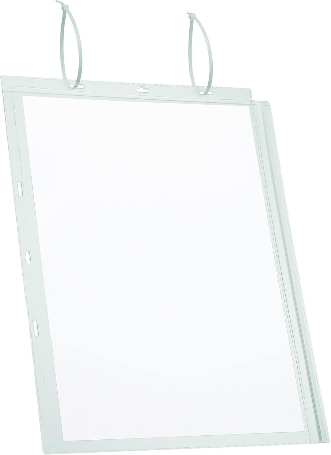 Durable 502819 Plakattasche wasserdicht A3 Kabelbinder, Beutel à 5 Stück, transparent A3 mit Kabelbi