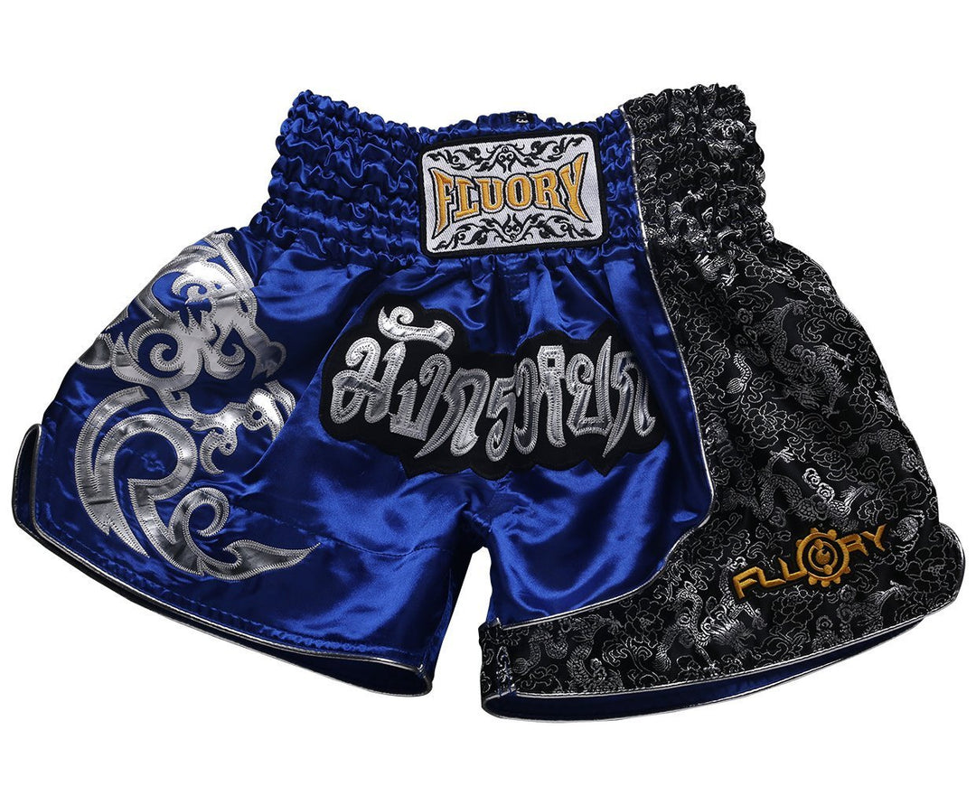 FLUORY Muay Thai Fight Shorts,MMA Shorts Clothing Training Cage Fighting Grappling Martial Arts Kick