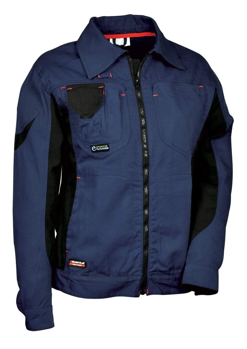 Cofra V420-0-02.Z52 Arbeitsjacke "Workwoman", marineblau/Schwarz, 52 Marineblau / Schwarz 52, Marine