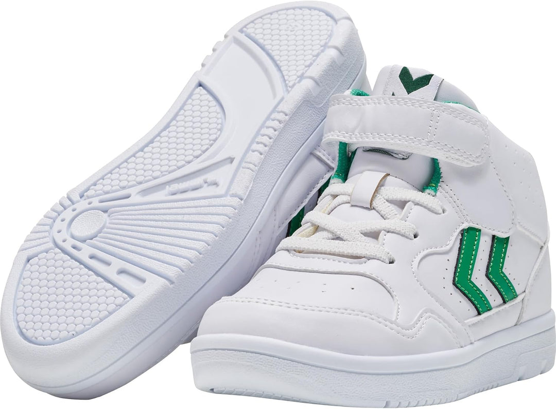 hummel Klettverschluss Sneaker Camden High Kinder 26 EU Weiss, 26 EU Weiß