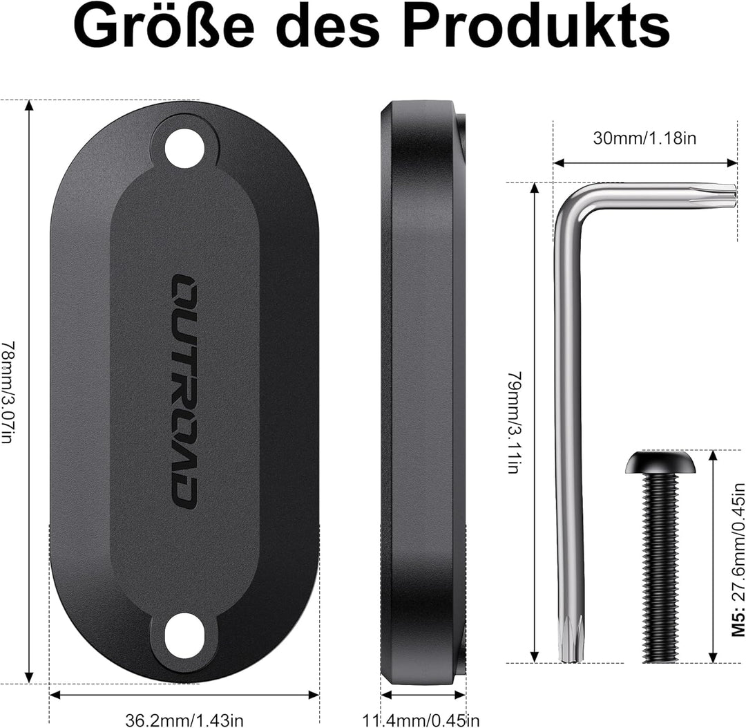 für Samsung SmartTag2 Fahrradhalterung, Wasserdichtes Fahrrad GPS Tracker Halterung für Smart tag2,