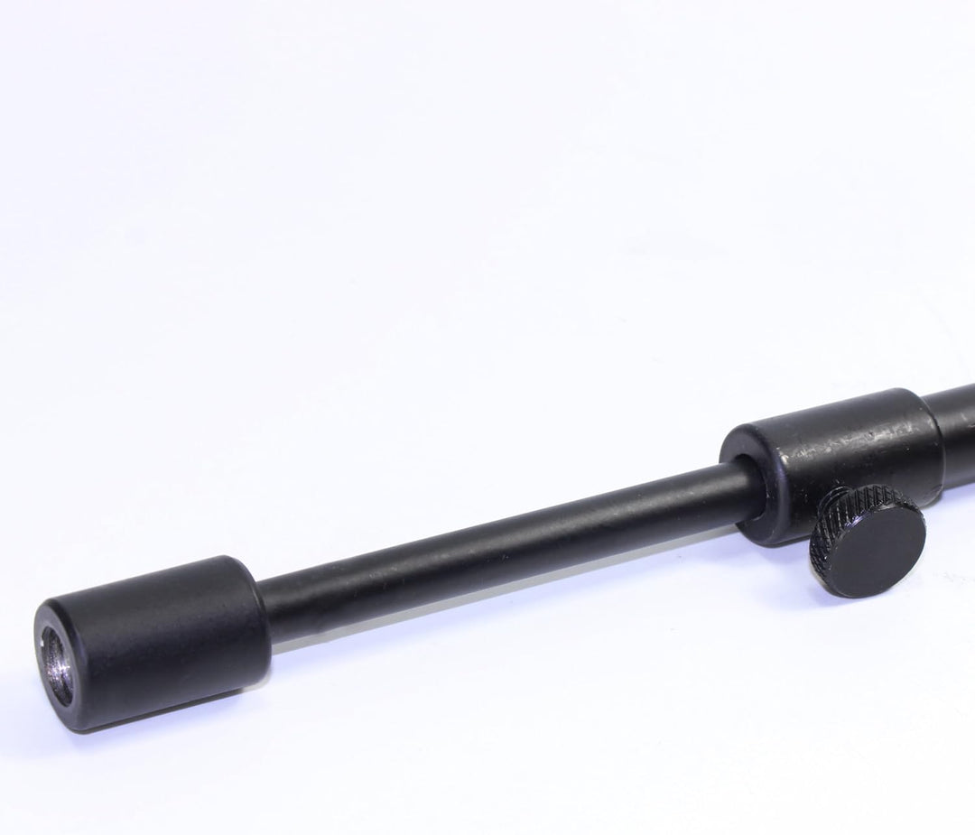 Bankstick Rutenhalter Teleskop Erdspiesse Bank Stick Set zum Karpfenangeln 3 x Bankstick + 3 x Ruten