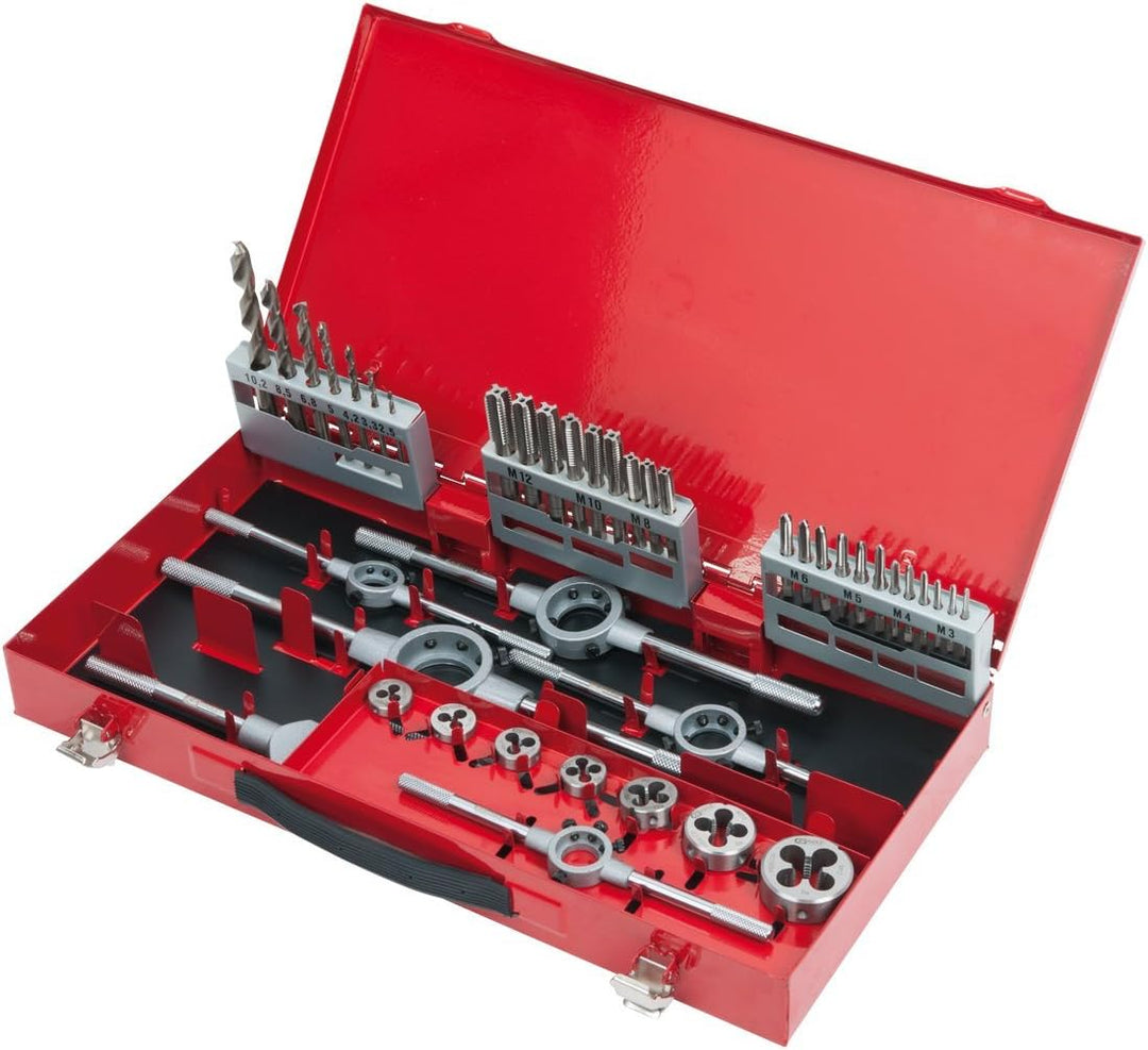 KS Tools 331.0744 HSS Co Gewindeschneidwerkzeug-Satz, 44-tlg.