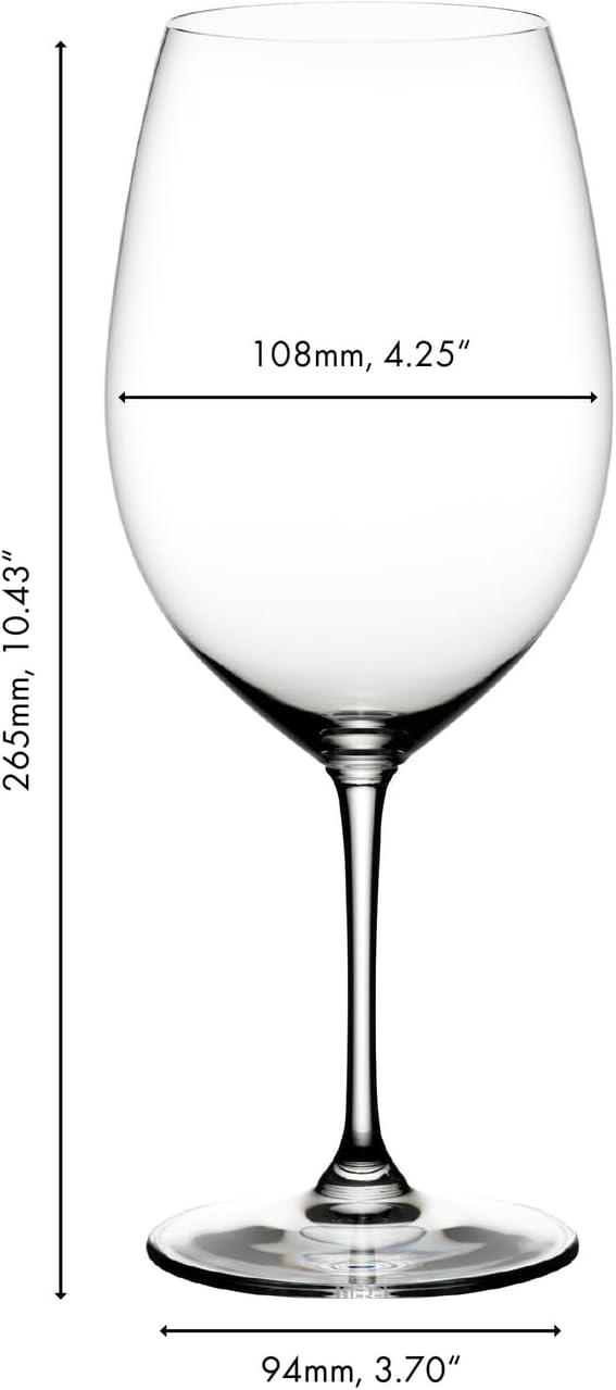 Riedel 6416/00 Vinum Xl Cabernet Sauvignon 2 Gläser Cabernet Xl (2er Pack), Cabernet Xl (2er Pack)