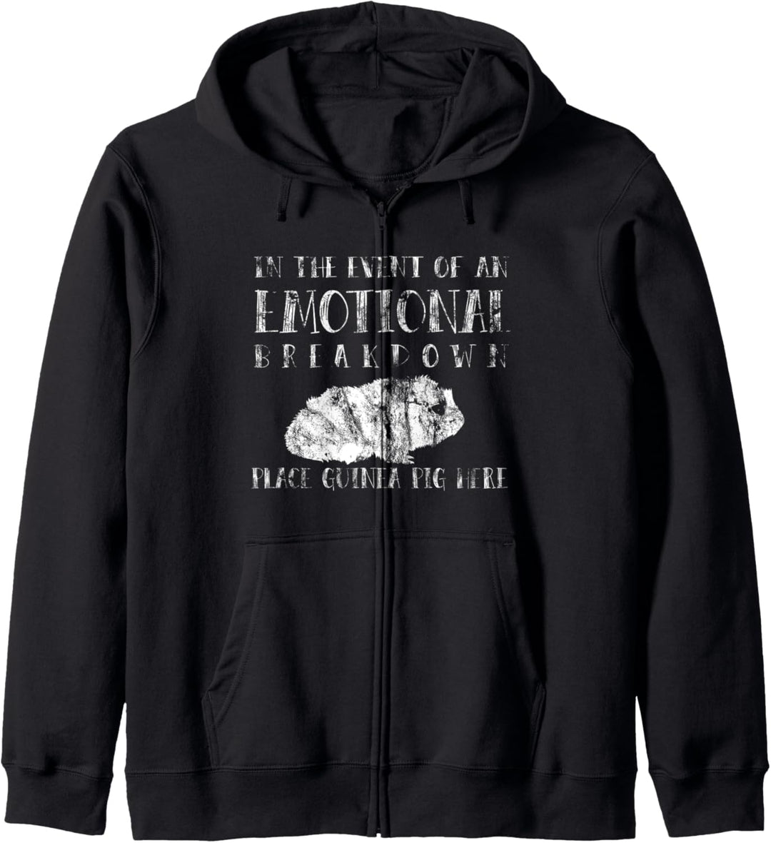 Meerschweinchen hier platzieren Meerschwein Geschenk Kapuzenjacke