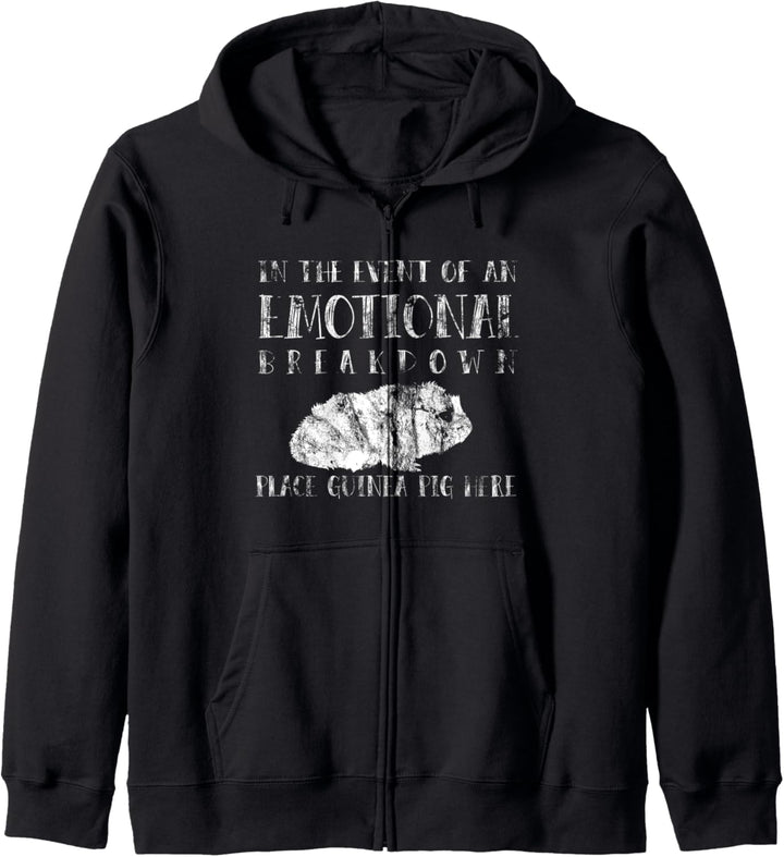 Meerschweinchen hier platzieren Meerschwein Geschenk Kapuzenjacke