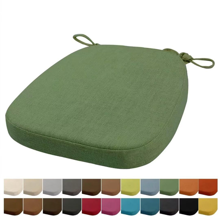 43x40x33CM(3CM Dicke) Stuhlkissen, Gartenstuhl Sitzkissen, Esszimmerstuhl Sitzkissen, waschbar, mit