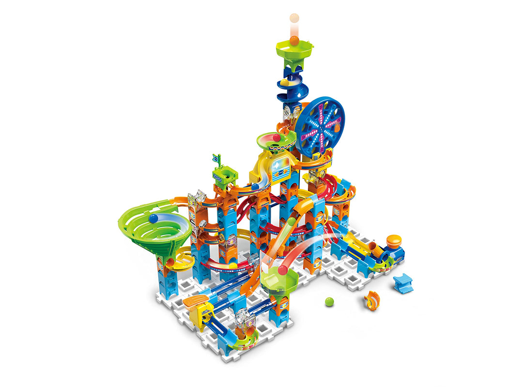 VTech Marble Rush - Ultimate Set XL100 E – Interaktive Murmelbahn mit spannenden Bahnelementen, vers