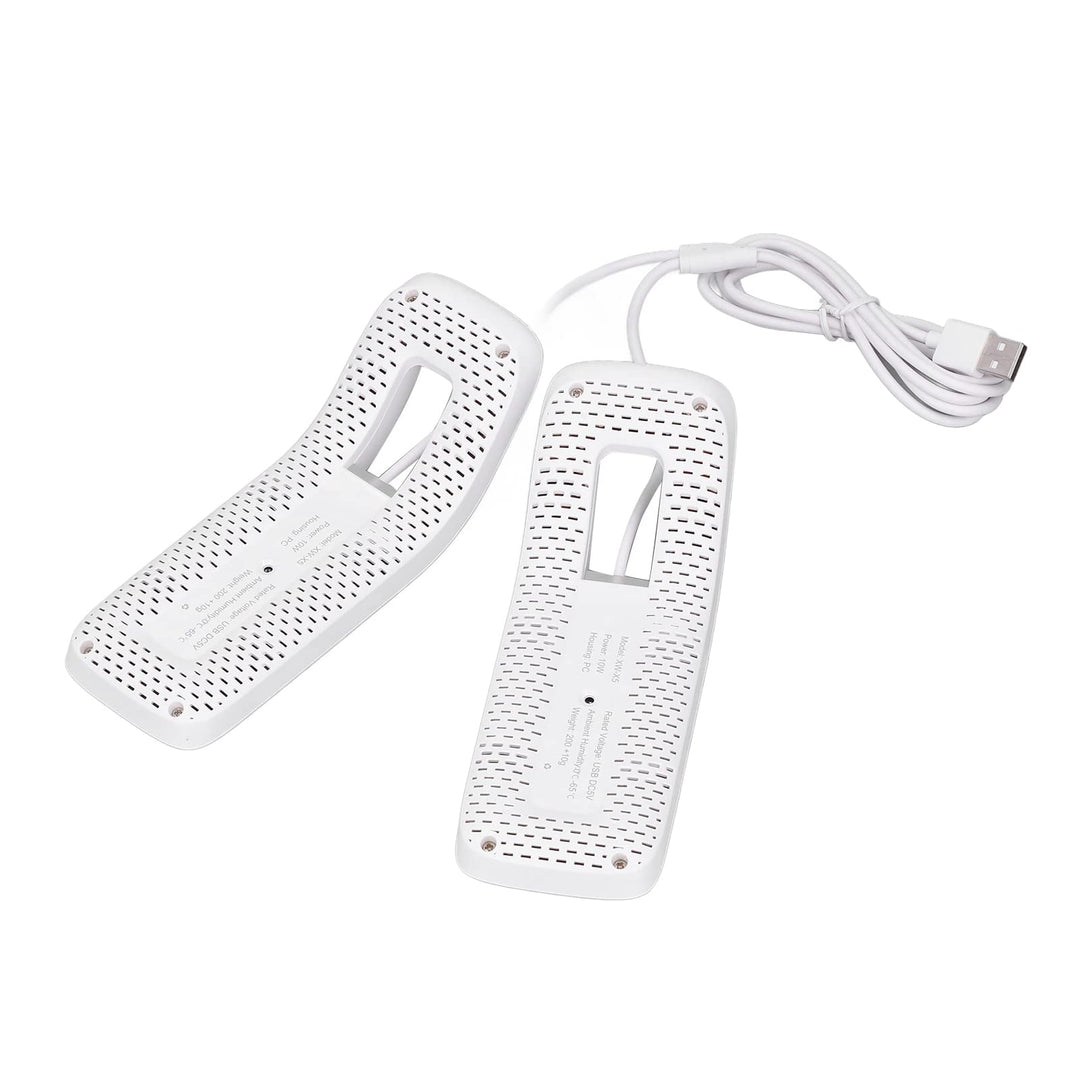 Yuecoom Schuhtrockner, weisses PC-Material, Schuh-Desodorierungstrockner, tragbarer elektrischer USB