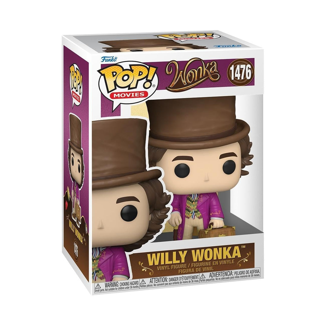 Funko POP! Movies: Wonka - Willy Wonka - Vinyl-Sammelfigur - Geschenkidee - Offizielle Handelswaren