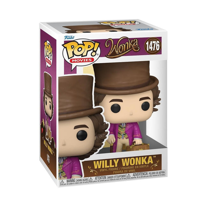 Funko POP! Movies: Wonka - Willy Wonka - Vinyl-Sammelfigur - Geschenkidee - Offizielle Handelswaren