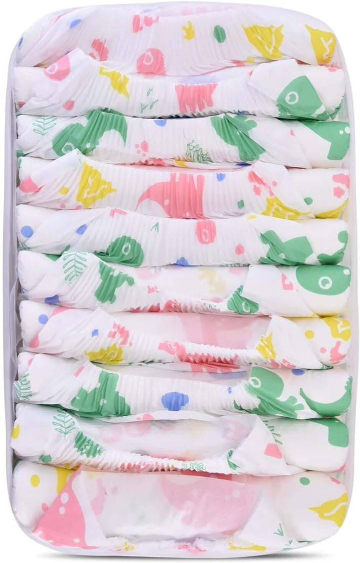 Landofgenie Windeln Für Erwachsene Erwachsenen Slip Windeln Erwachsene Baby Windel 10 Stück Grün L,