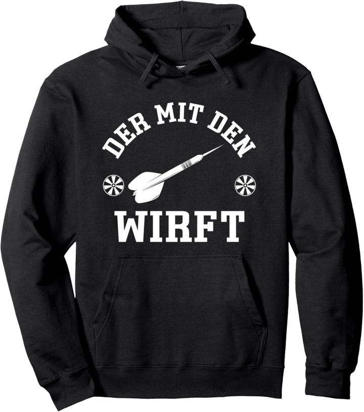 Trikot Der Mit Dem Dartpfeil Wirft Dart Pullover Hoodie
