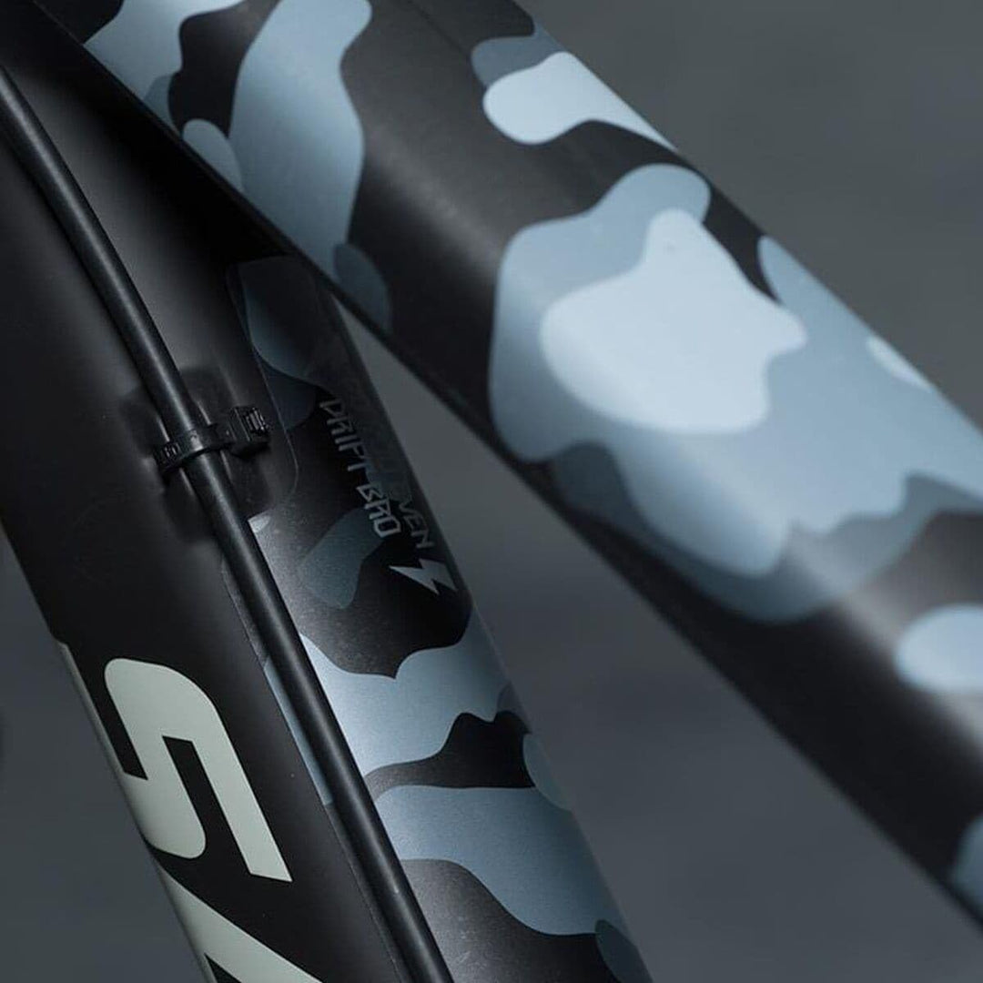 Dyedbro MTB-Rahmenschutzfolie Weiss Viking (weiss) (matt), Viking (weiss) (matt)