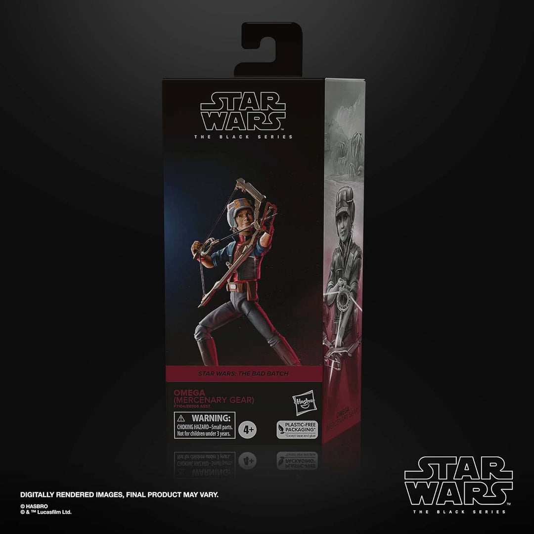 Star Wars The Black Series Omega (Mercenary Gear), Star Wars: The Bad Batch Action-Figur, 15 cm