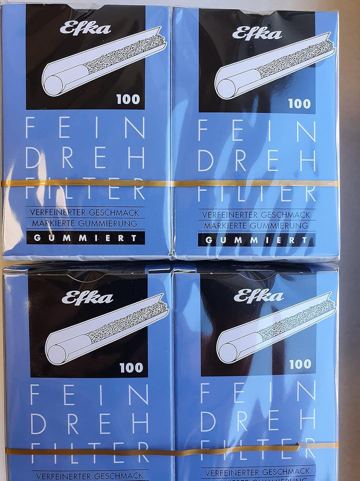 EFKA 19612 Feindrehfilter gummiert-20 x 100 2000 Stück, Papier