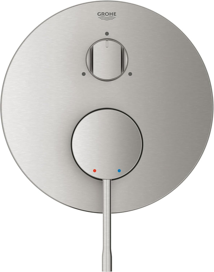 GROHE Essence - Einhandbatterie mit 3-Wege-Umstellung (verdeckte &amp; schnelle Befestigung, mit Wandros