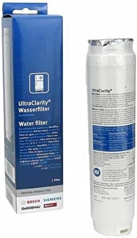 Wasserfilter Ultra Clarity 11034151 11028820 Kühlschrank Side by Side, kompatibel mit Bosch Siemens