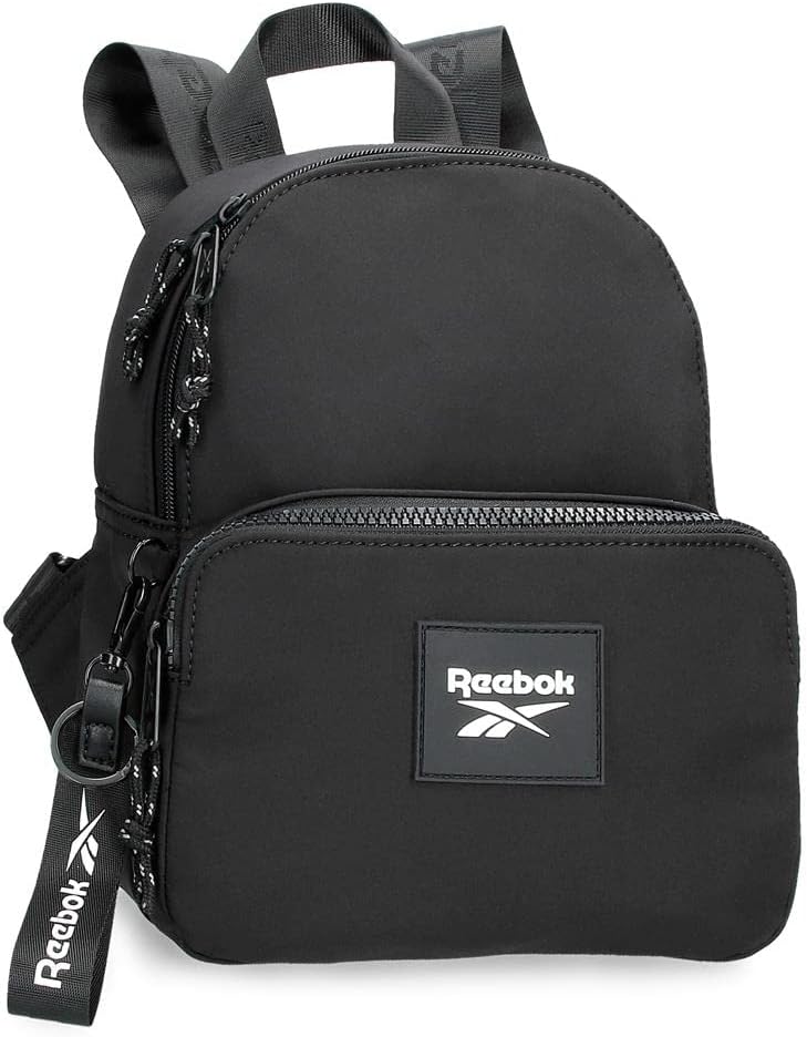 Reebok Damen Elsie Gepäck- Kuriertasche Mochila Schwarz, Mochila Schwarz