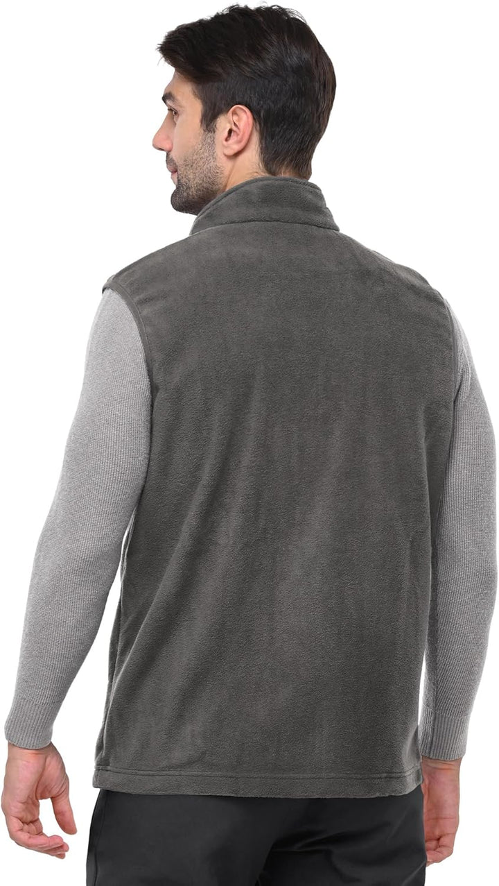 Outdoor Ventures Fleece Weste Herren Leicht Ärmellose Fleeceweste Jacke Winddicht Warm Gefütterte Wi