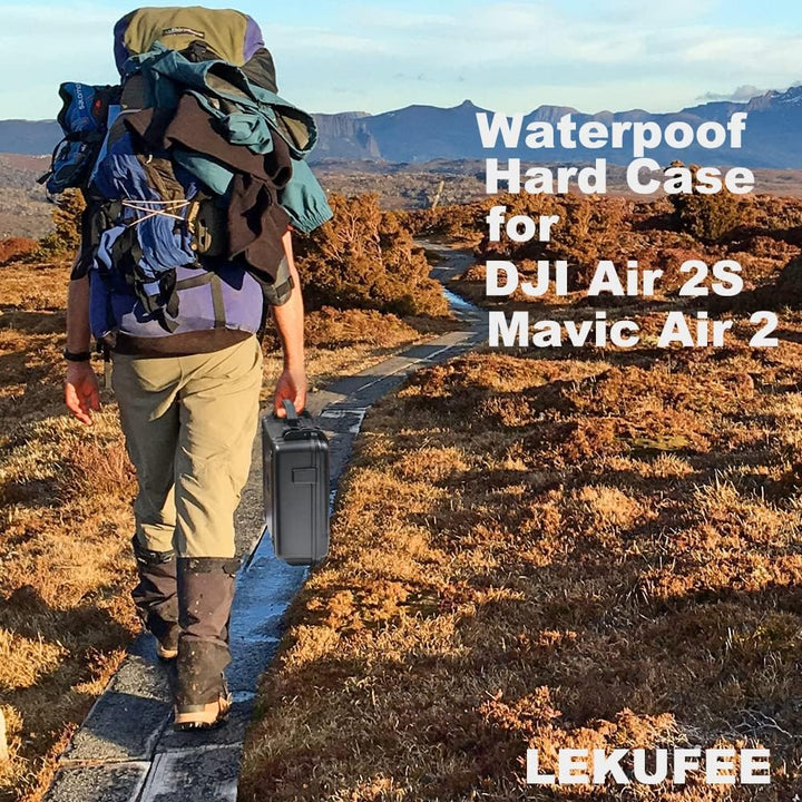 LEKUFEE wasserdichte Tragetasche für DJI Air 2S (DJI RC N1)/ DJI Mavic Air 2 Combo(DJI RC N1) und DJ