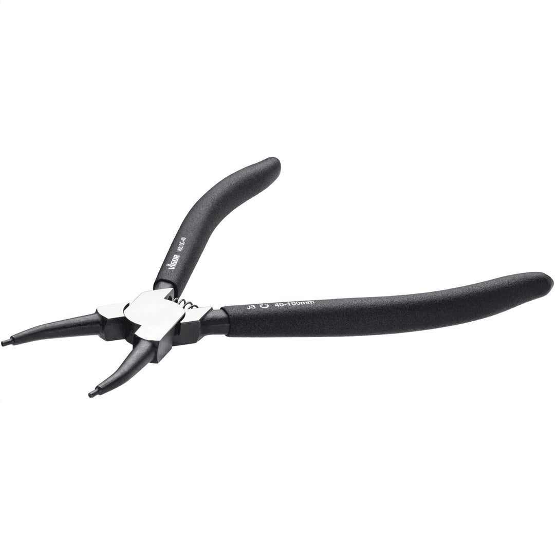 VIGOR Sicherungsring-Zange ∙ V6510C-40 Innensicherung Gerade 40-100 mm, Innensicherung Gerade 40-100