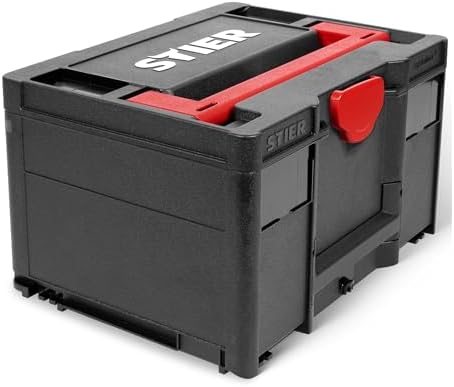 STIER Systainer³ III Black Edition Schwarz H 230 x B 396 x T 296, Schwarz H 230 x B 396 x T 296