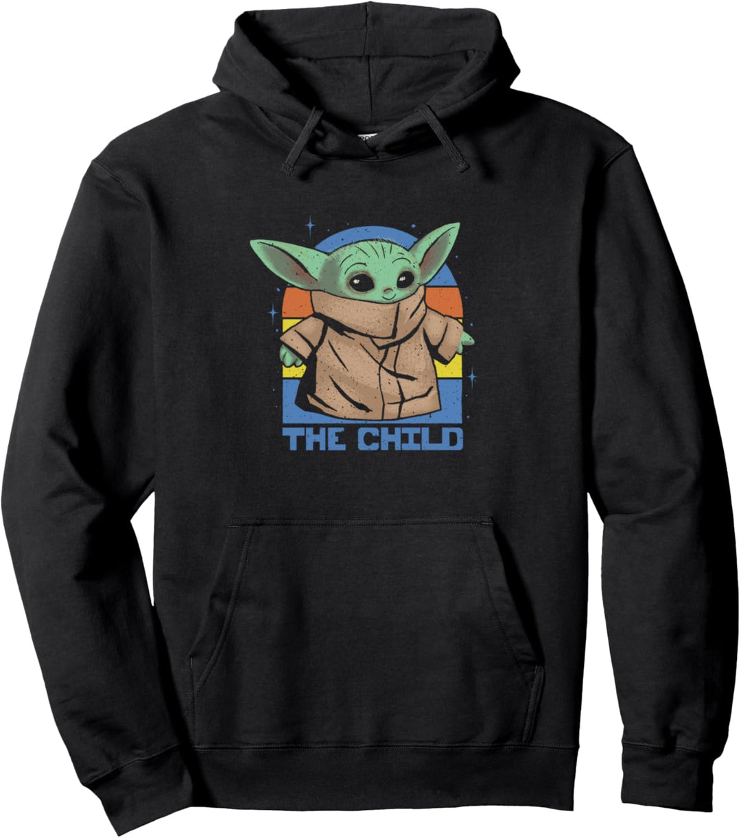 Star Wars The Child Retro Sunset Pullover Hoodie