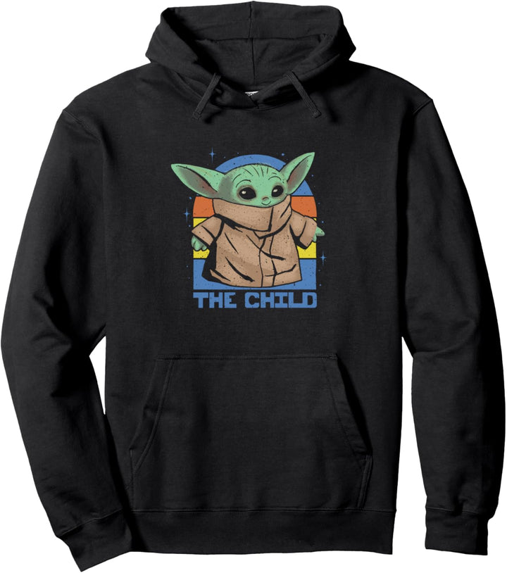 Star Wars The Child Retro Sunset Pullover Hoodie