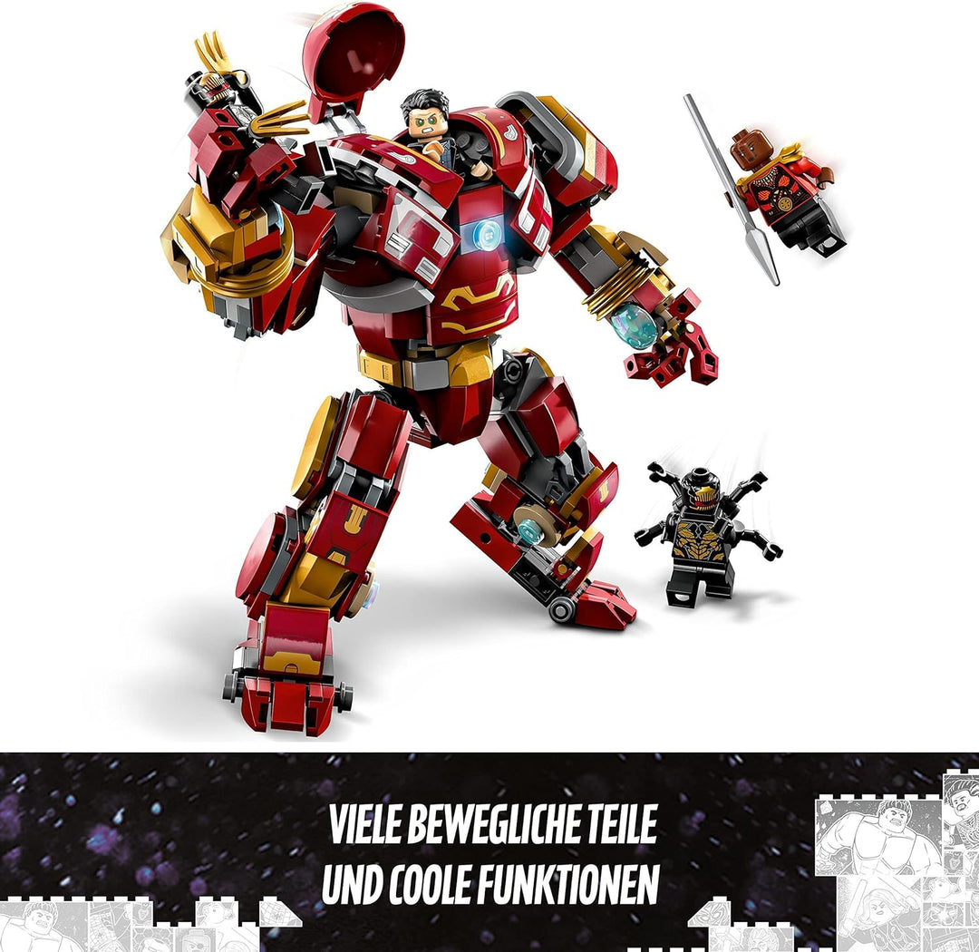 LEGO 76247 Marvel Hulkbuster: Der Kampf von Wakanda, Avengers Infinty War Spielzeug mit Bruce Banner
