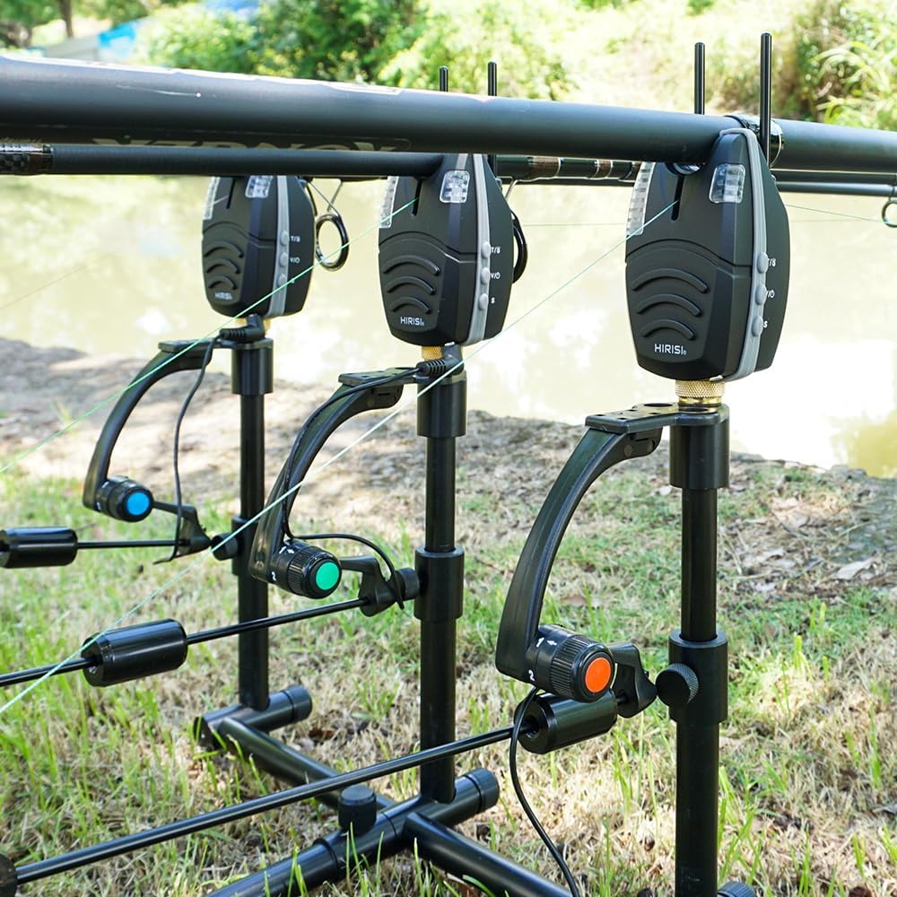 Hirisi Tackle Bissanzeiger für Karpfenangeln, wasserdicht, kabellos, 200 m 30-2, 30-2