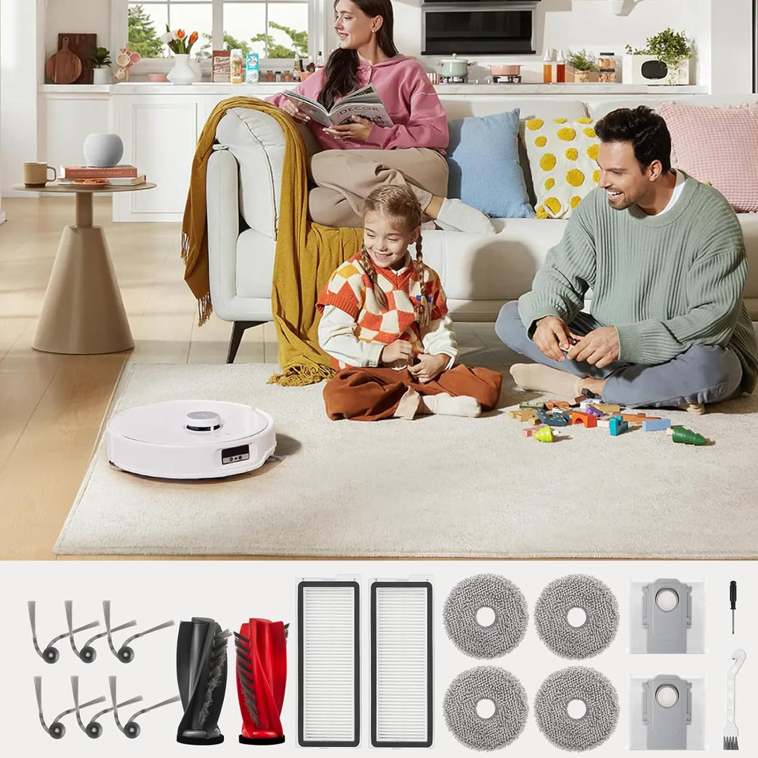 18 Stück Zubehör für Roborock Qrevo Edge S5A,Qrevo S5V,Qrevo Curv,Qrevo Curve,Qrevo Curv S5X,Qrevo E