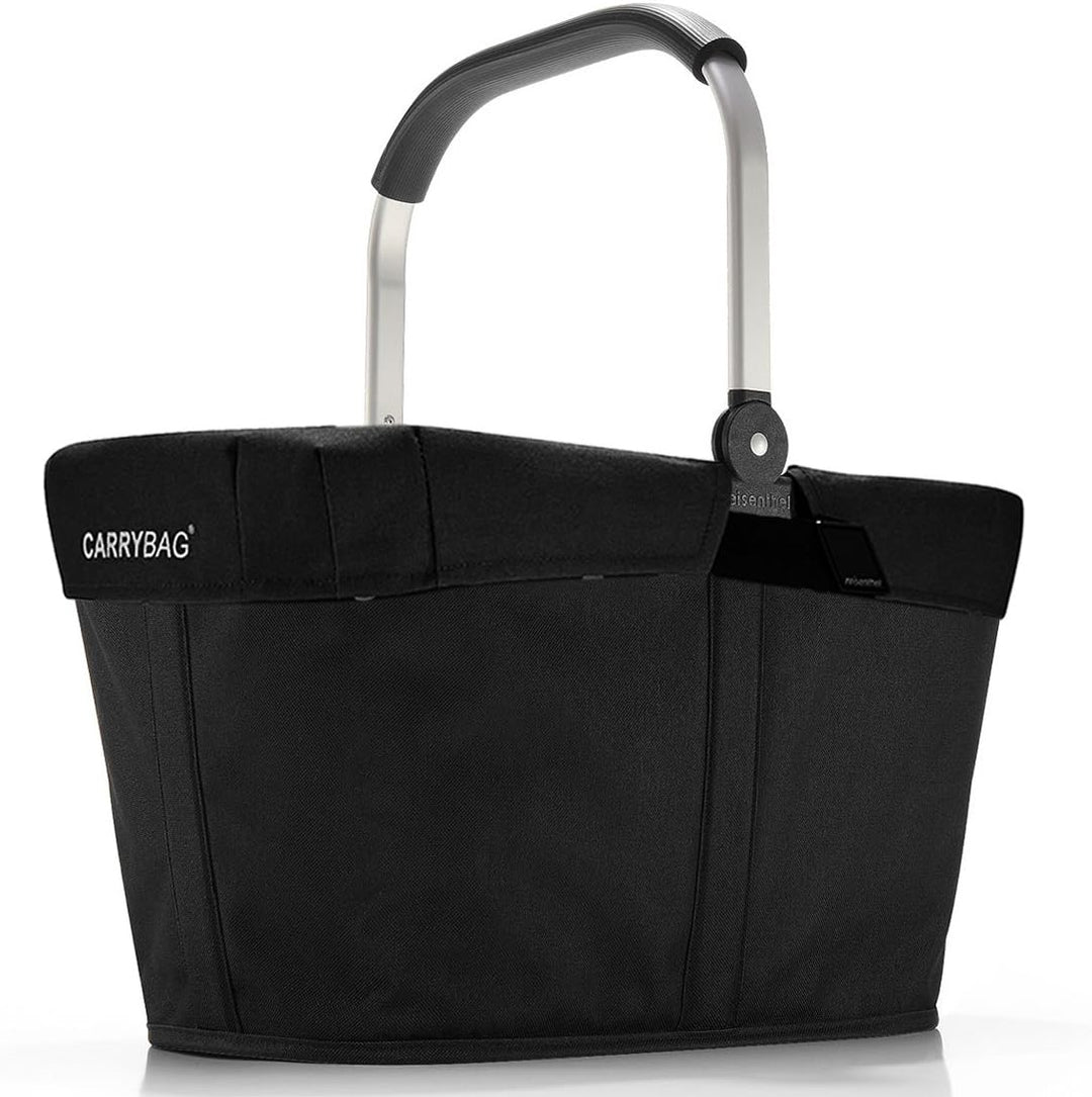 Reisenthel carrybag schwarz Henkelkorb Einkaufskorb + Cover schwarz