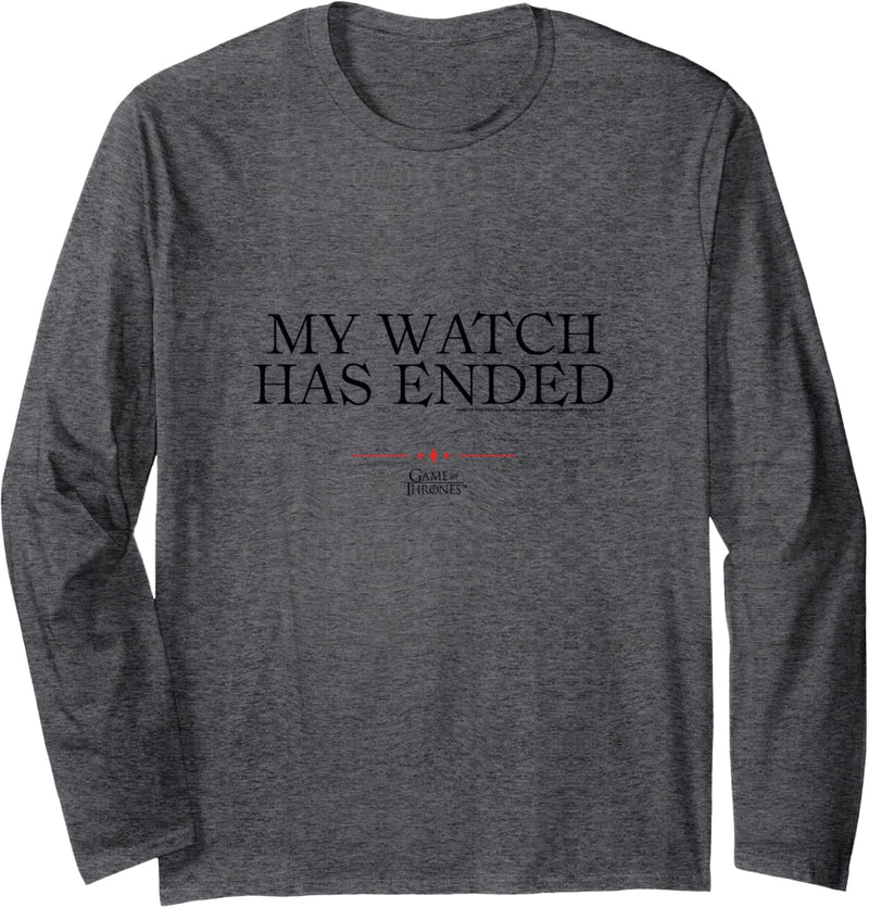 Game of Thrones Watch Has Ended Langarmshirt