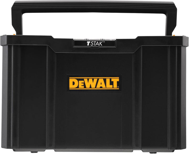Dewalt TSTAK-Werkzeugtrage (belastbar bis 20 kg, Abmessungen 440 x 314 x 176 mm, klappbarer Handgrif