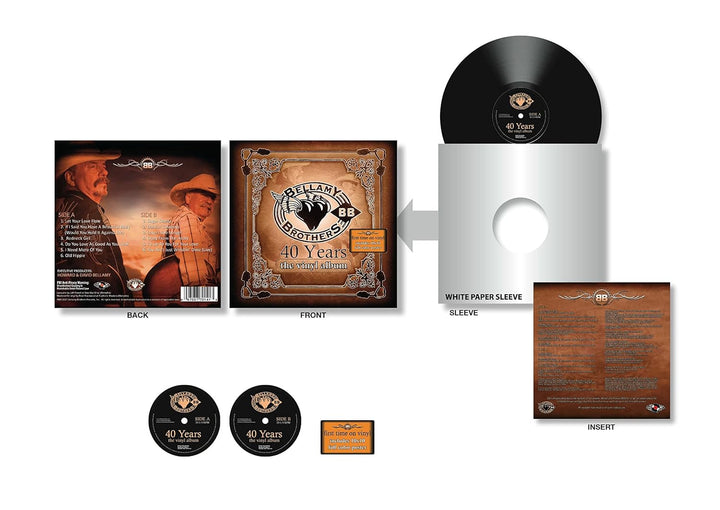 40 Years Albums, Vinyl