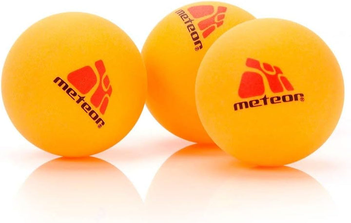 meteor Tischtennis-Set Zwei Schläger und DREI Bälle Allround-Profi Amateur-Mittel- und Fortgeschritt