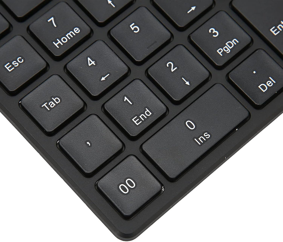 Goshyda Kabelloser Ziffernblock, 27 Tasten Wireless Number Keypad Tragbare Tastaturerweiterungen Num