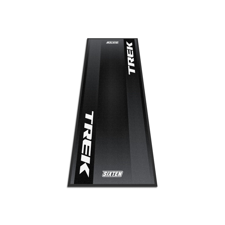 SIXTEN 65x180 Heimtrainer-Fahrradmatte für Trek - Vibrations- und geräuschdämpfende Trainingsmatte -