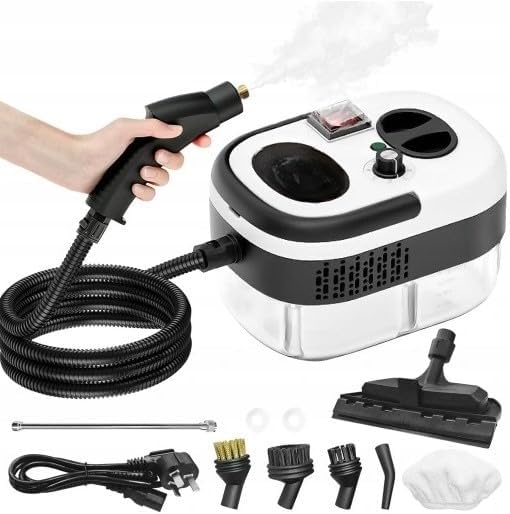 ProSteam X1 Dampfreiniger 2500W, 1,2 l Wassertank, 6 Dampfstufen, Handdampfreiniger für Boden, Fenst
