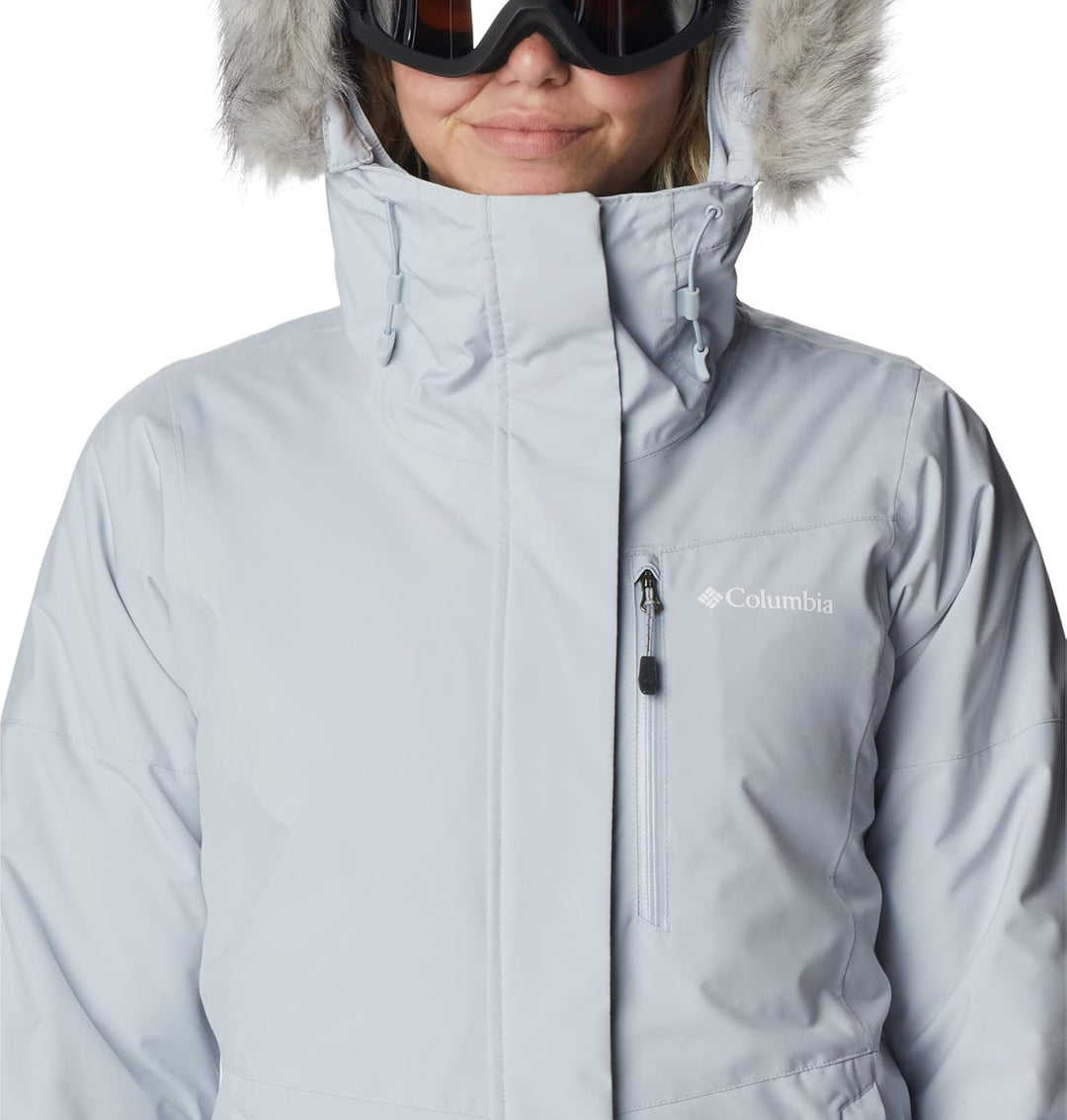 Columbia Damen Ava Alpine Isolierte Skijacke Cirrus Grey XL, Cirrus Grey XL