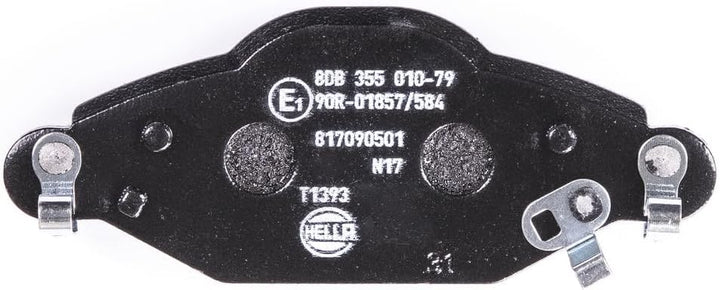 HELLA PAGID 8DB 355 010-791 Bremsbelagsatz - T1393 - Dicke/Stärke: 16.8mm - Bremssystem: Bosch - mit