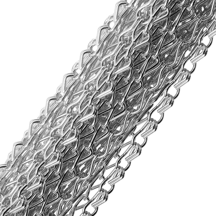 GENI Fliegengitter – 90 cm x 200 cm –Premium-Aluminium-Fliegengitter für Türen,, Aluminiumketten Tür