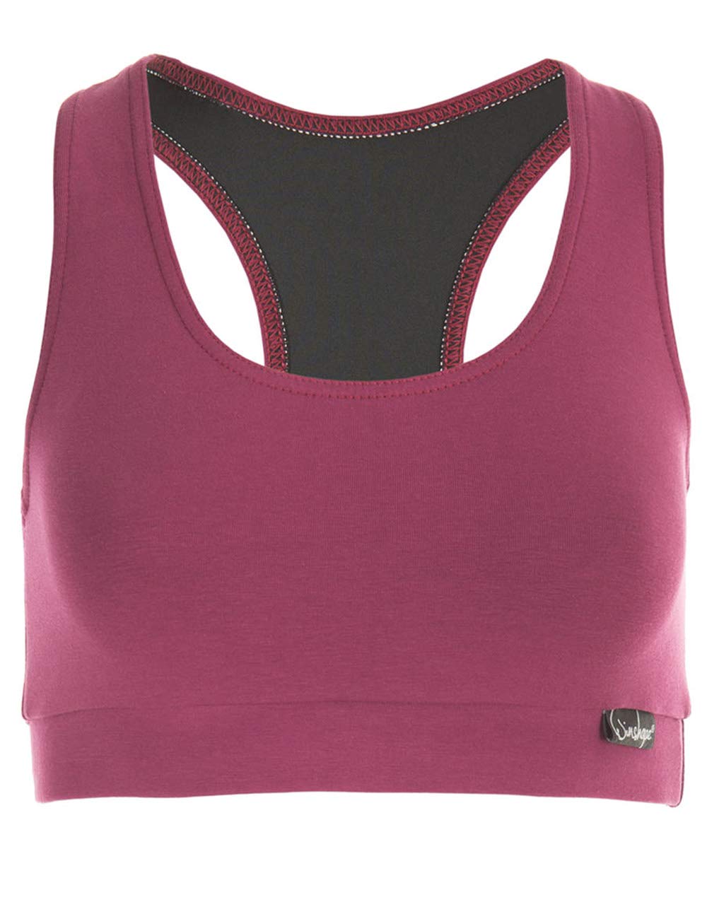 Winshape Damen WVR1 Sport-BH Bustier L Berry Love, L Berry Love