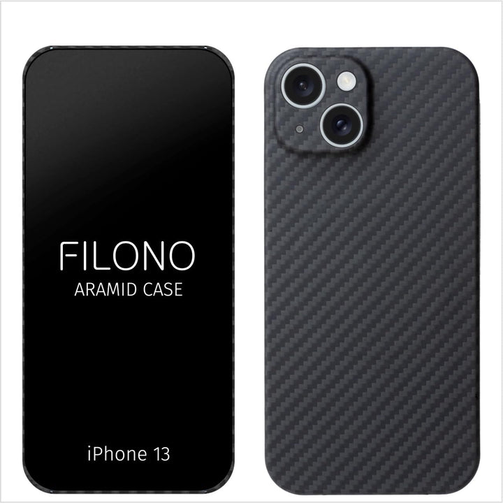 FILONO Aramid Hülle für iPhone 13, ultradünn iPhone 13 ARAMID Case, iPhone 13 ARAMID Case