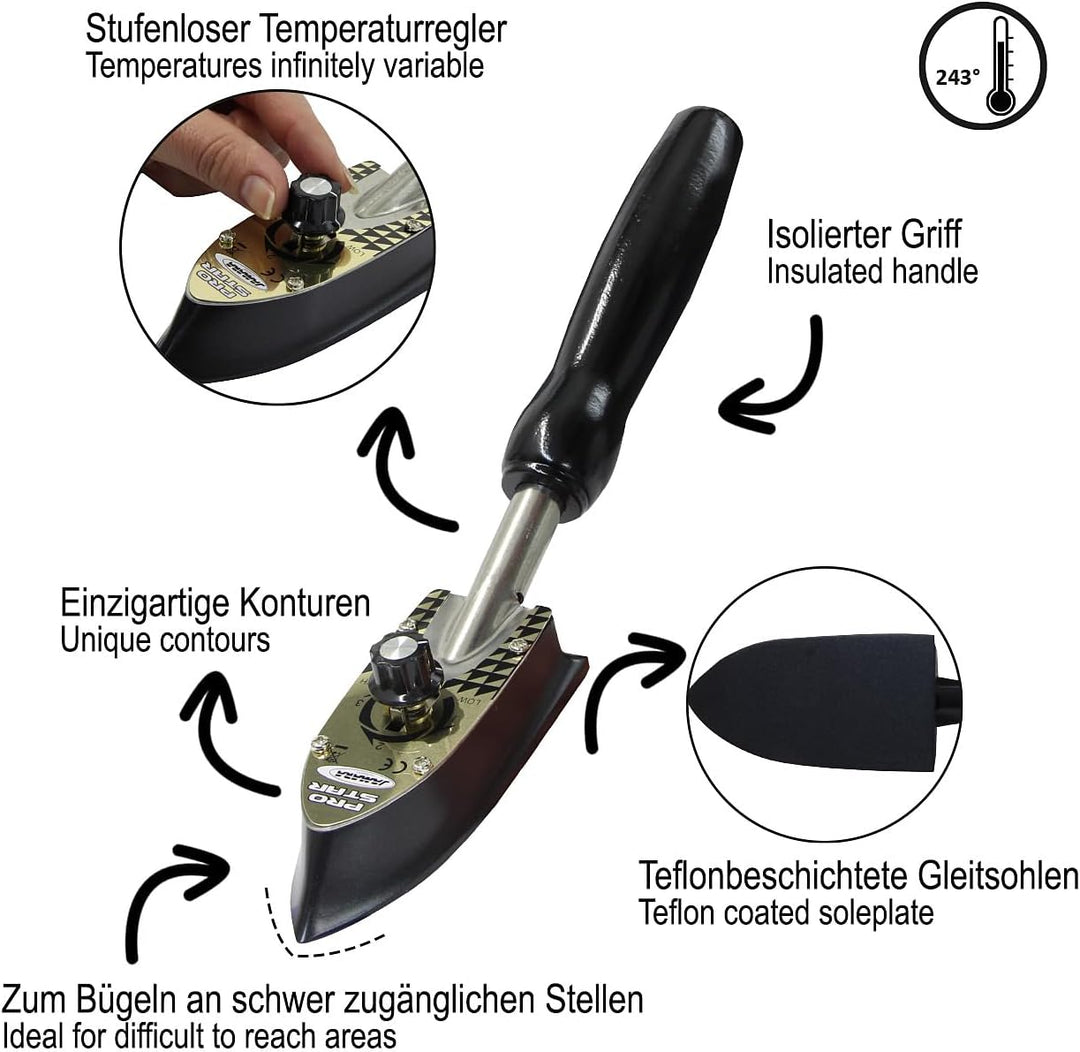 JAMARA 172104 - Folienbügeleisen PRO Star