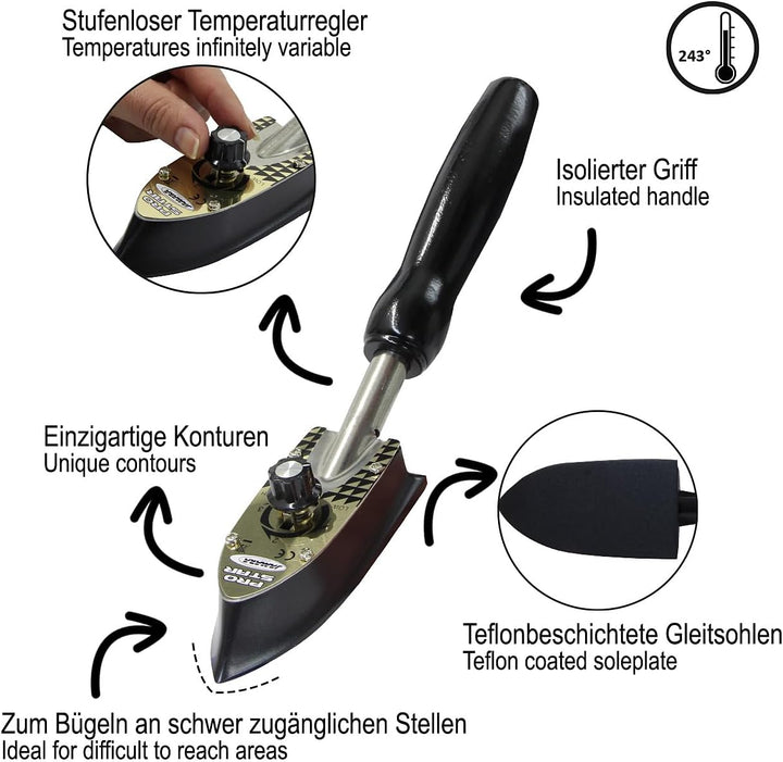 JAMARA 172104 - Folienbügeleisen PRO Star