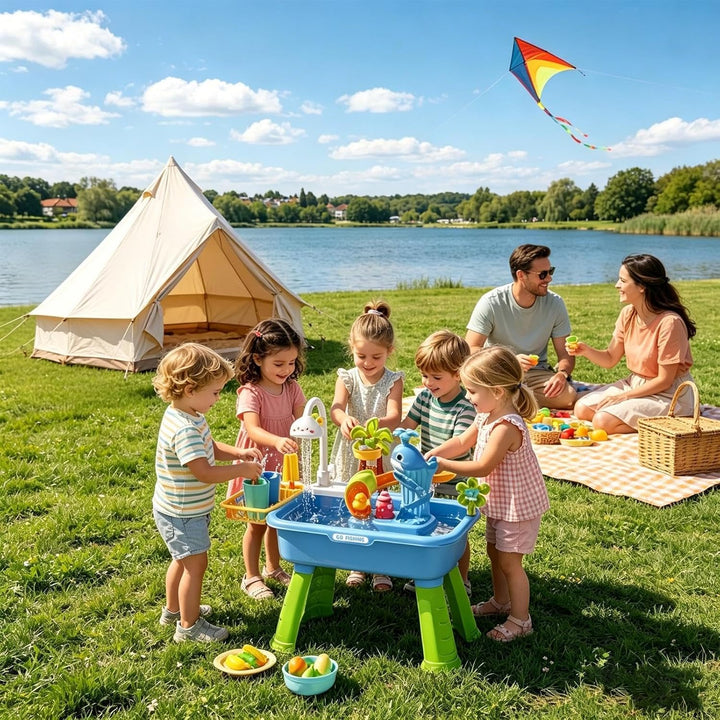 Generisch Wasserspieltisch Sensorisches Aktivitätsspielzeug | Spielwaschbecken mit fliessendem Wasse