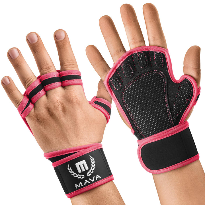 Mava Sports Belüftete Handschuhe für Männer und Frauen | mit integrierten Handgelenksmanschetten und
